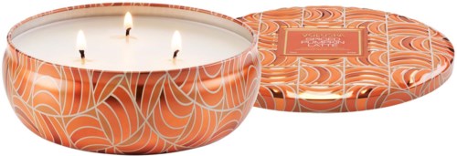 Voluspa Spiced Pumpkin Latte Holiday Collection 3-Wick Tin Candle 340 g