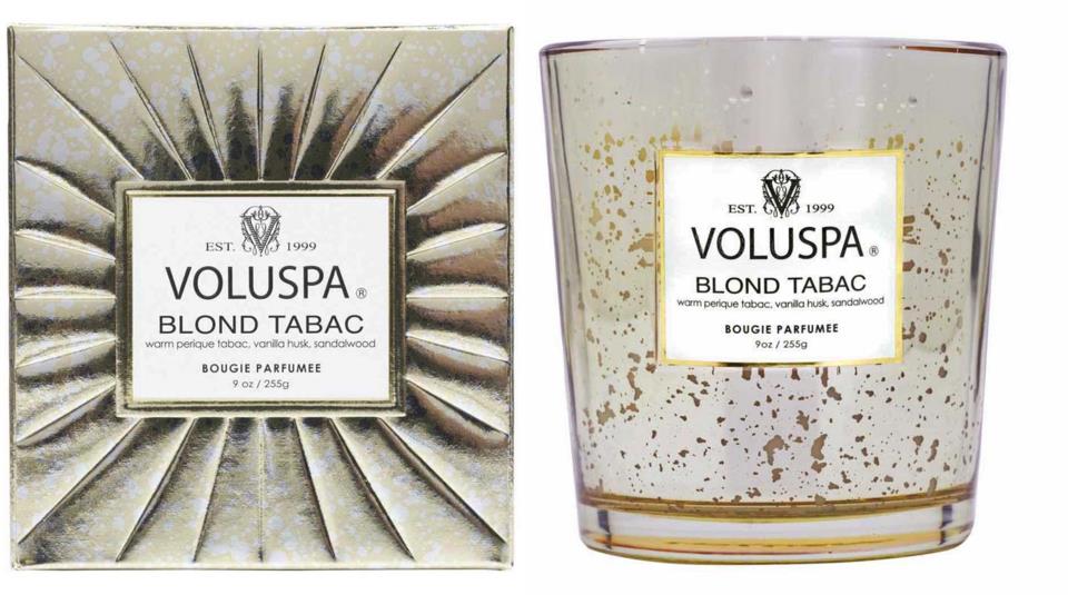 Voluspa Vermeil Boxed Candle Blond Tabac 255 g