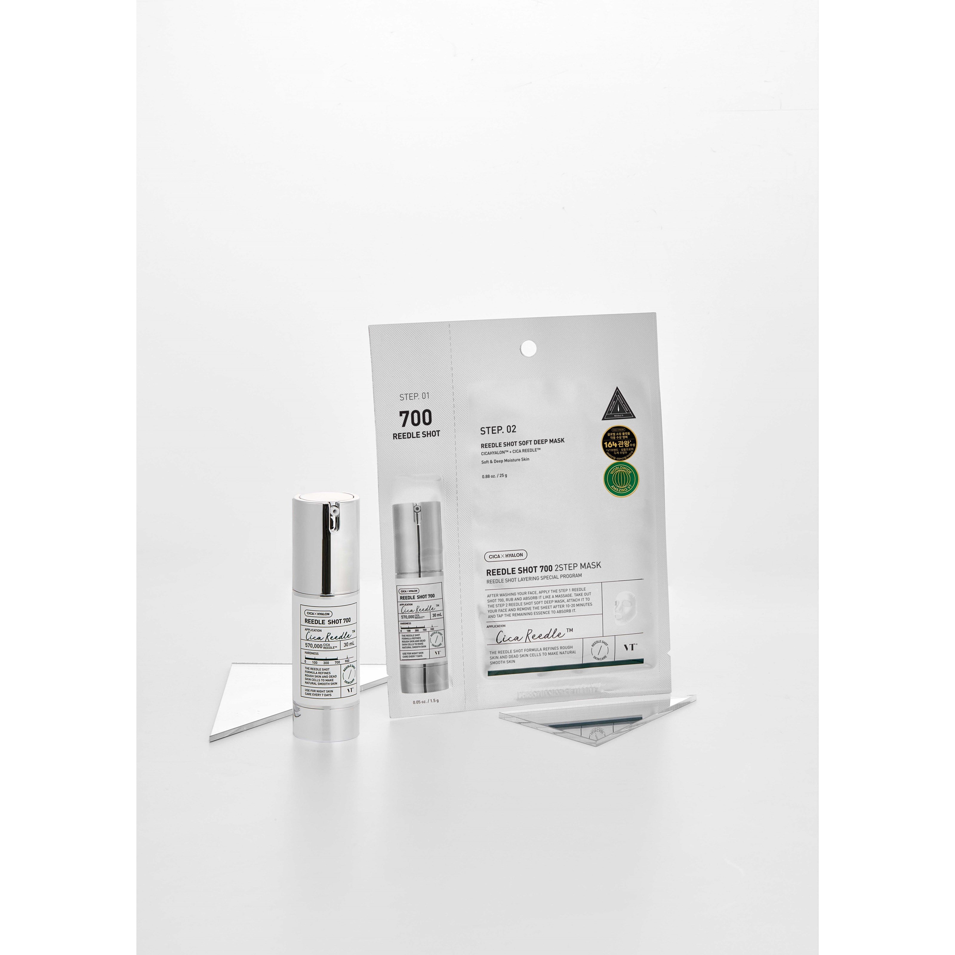 VT Cosmetics Mild Reedle Shot 700 2-step Mask (obrázok 2)