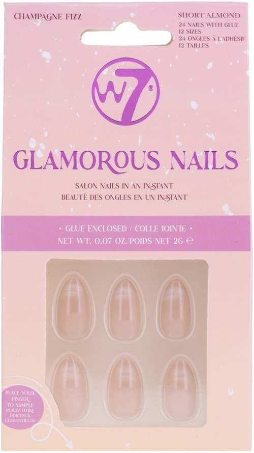 W7 Glamorous Nails Champagne Fizz 2 g