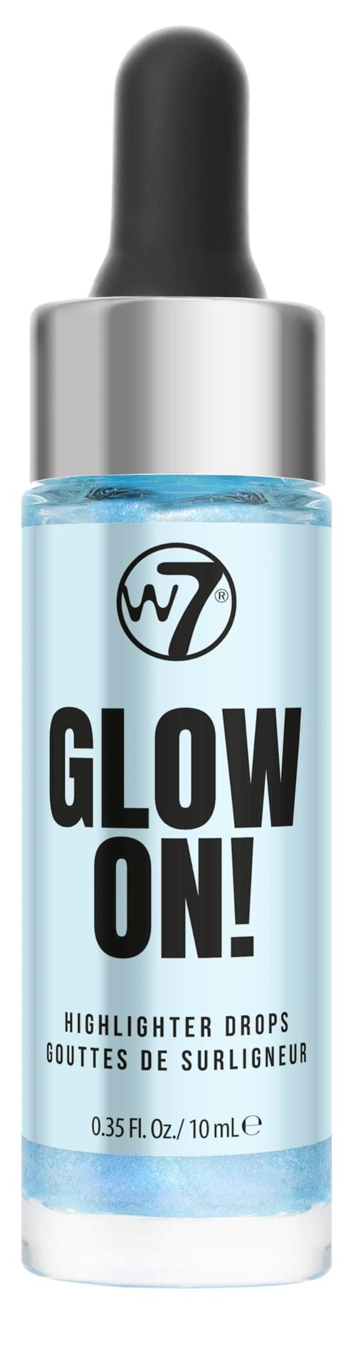 W7 Glow On Highlighter Drops Clear Cut