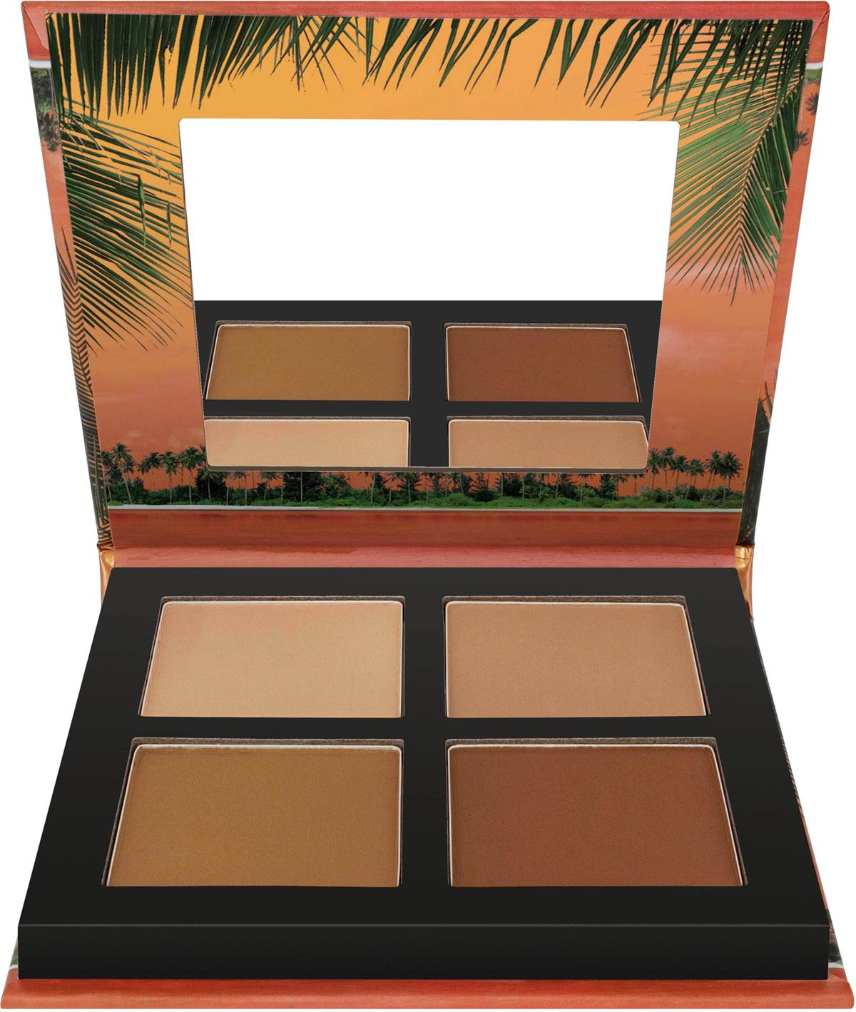 W7 Honolulu Silhouette Bronze and Contour Palette