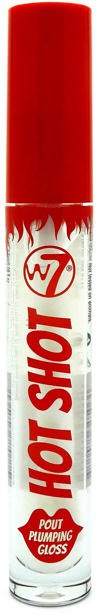 W7 W7 Hot Shot Lip Plumping Gloss Clear