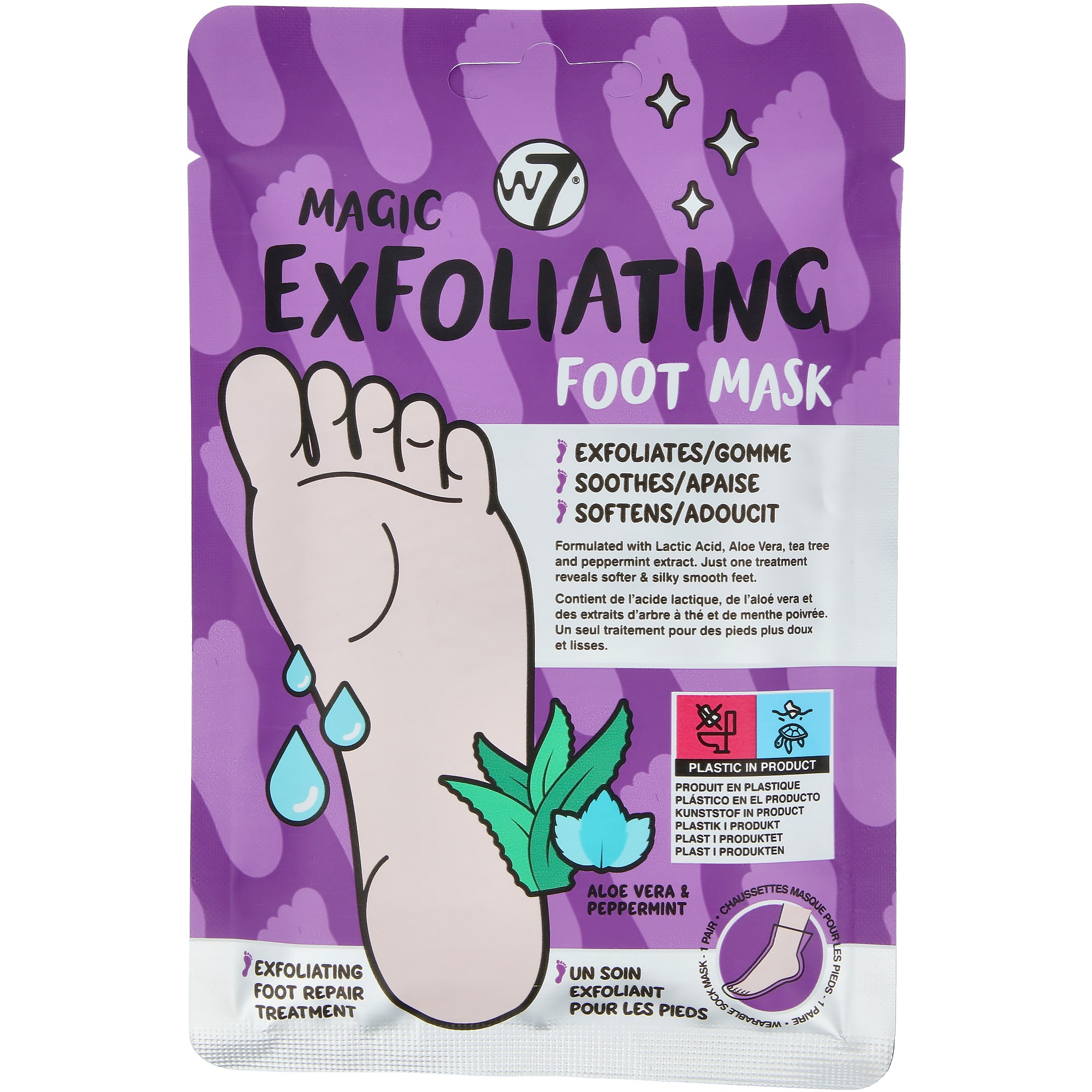 Läs mer om W7 Magic Exfoliating Foot Mask