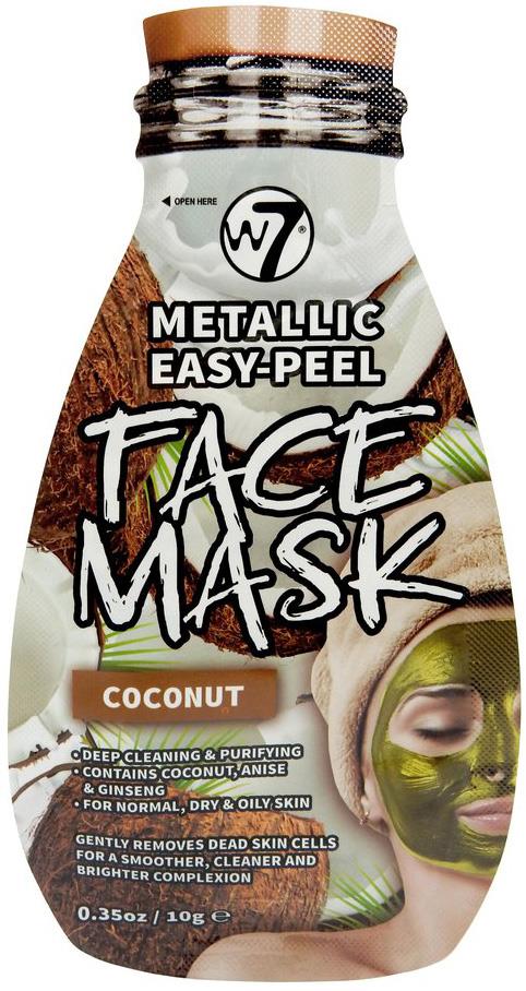 W7 Metallic Easy-Peel Coconut Face Mask
