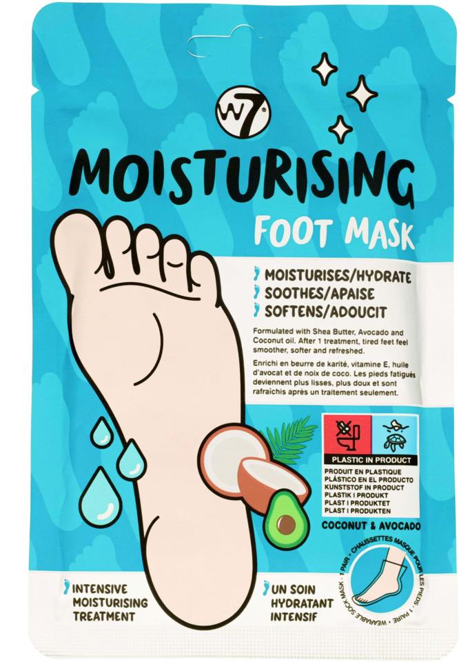 W7 Moisturising Foot Mask
