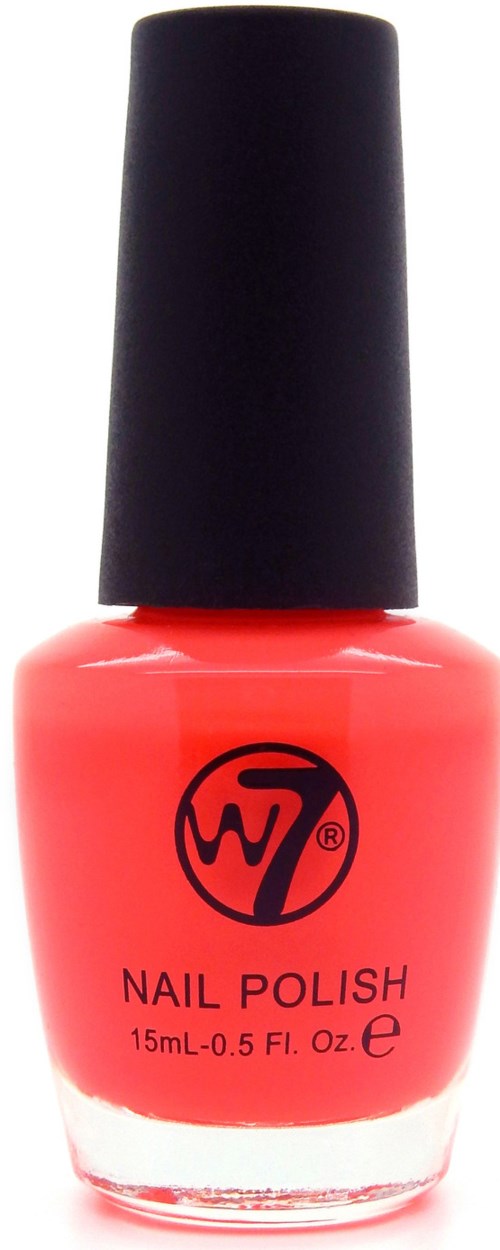 W7 Nail Polish 15 Fluorescent Pink 2