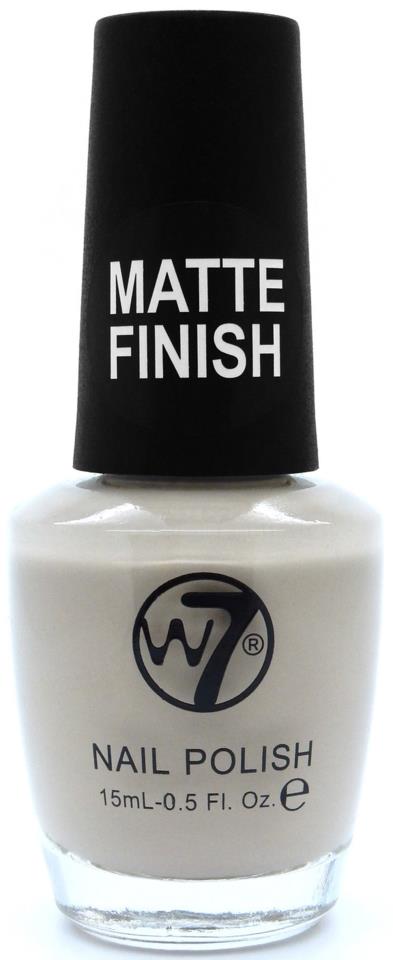 W7 Nail Polish MatteFinish 158 Latte