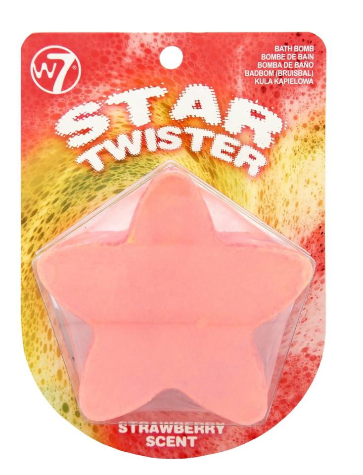 W7 Star Twister Bath Bomb Red