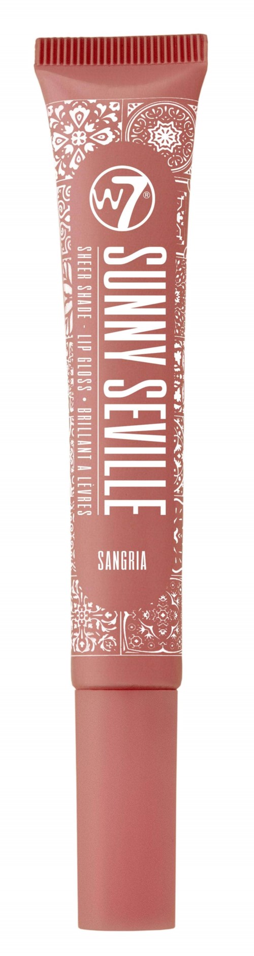 W7 Sunny Seville Sheer Shade Lip Gloss Sangria