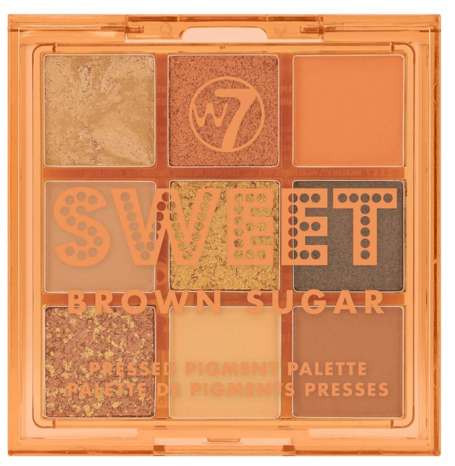 W7 Sweet Brown Sugar Palette
