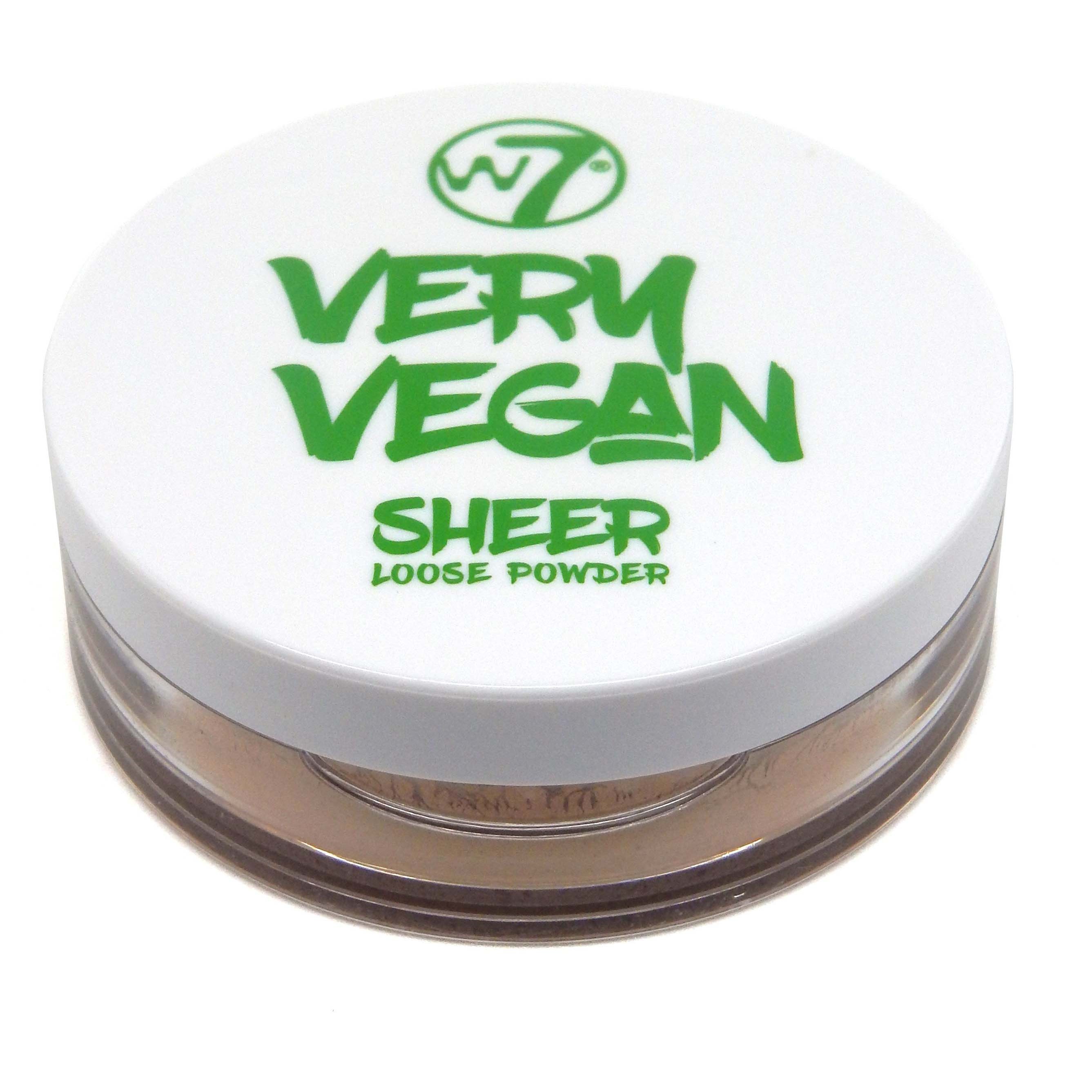 W7 Very Vegan Sheer Loose Powder Translucent