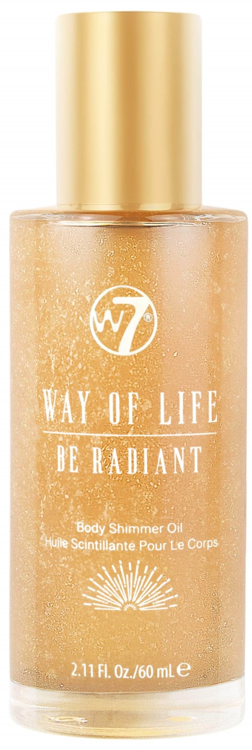 W7 Way of Life Body Shimmer Oil Be Radiant 60 ml