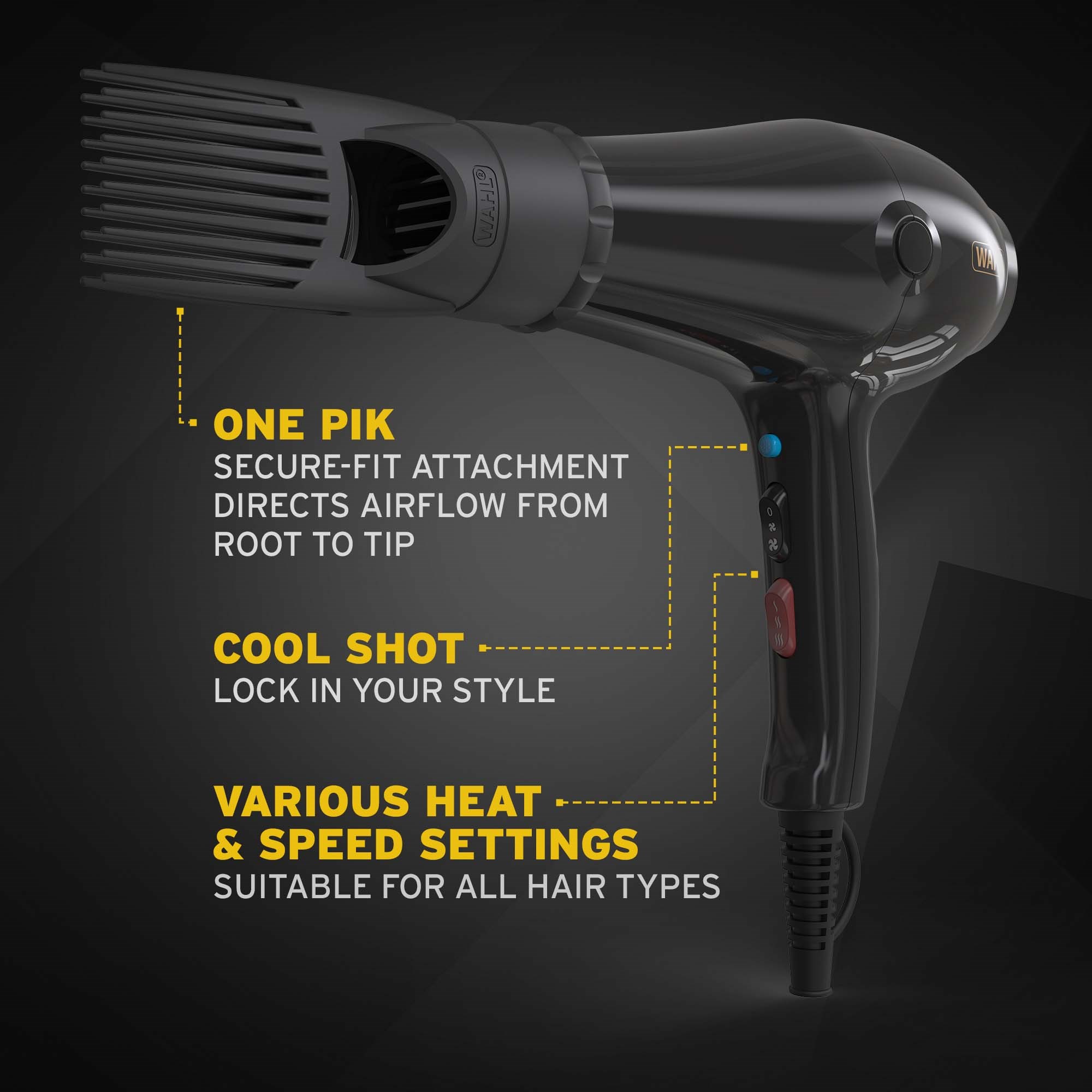 Wahl PowerPik 5000 Hair Dryer (obrázok 3)