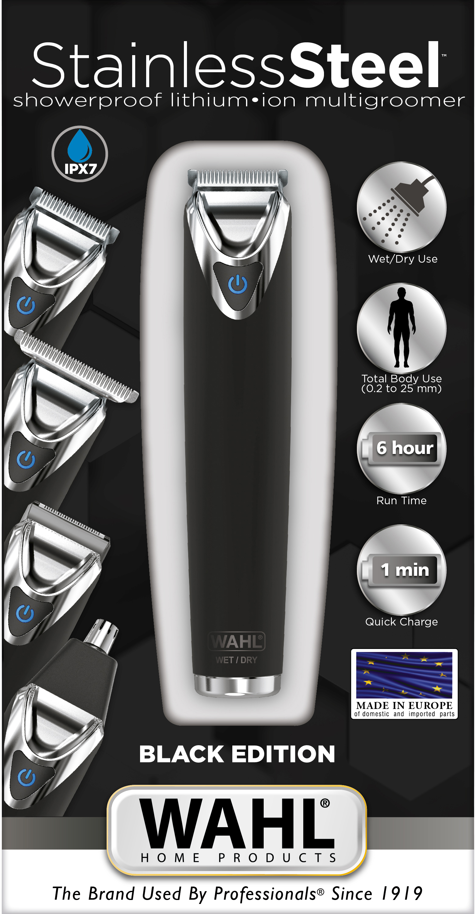 wahl stainless steel advanced
