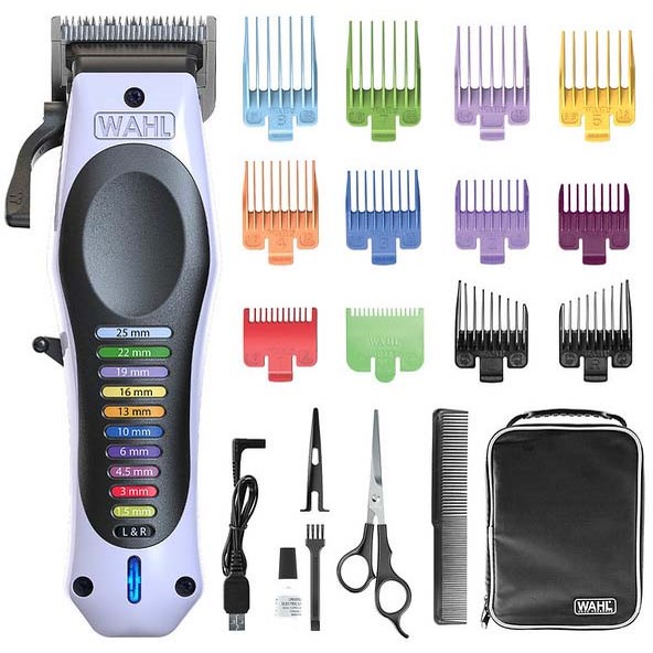 Wahl 3028048 barbermaskine Sort, hvid 10 Lithium-ion (Li-Ion)