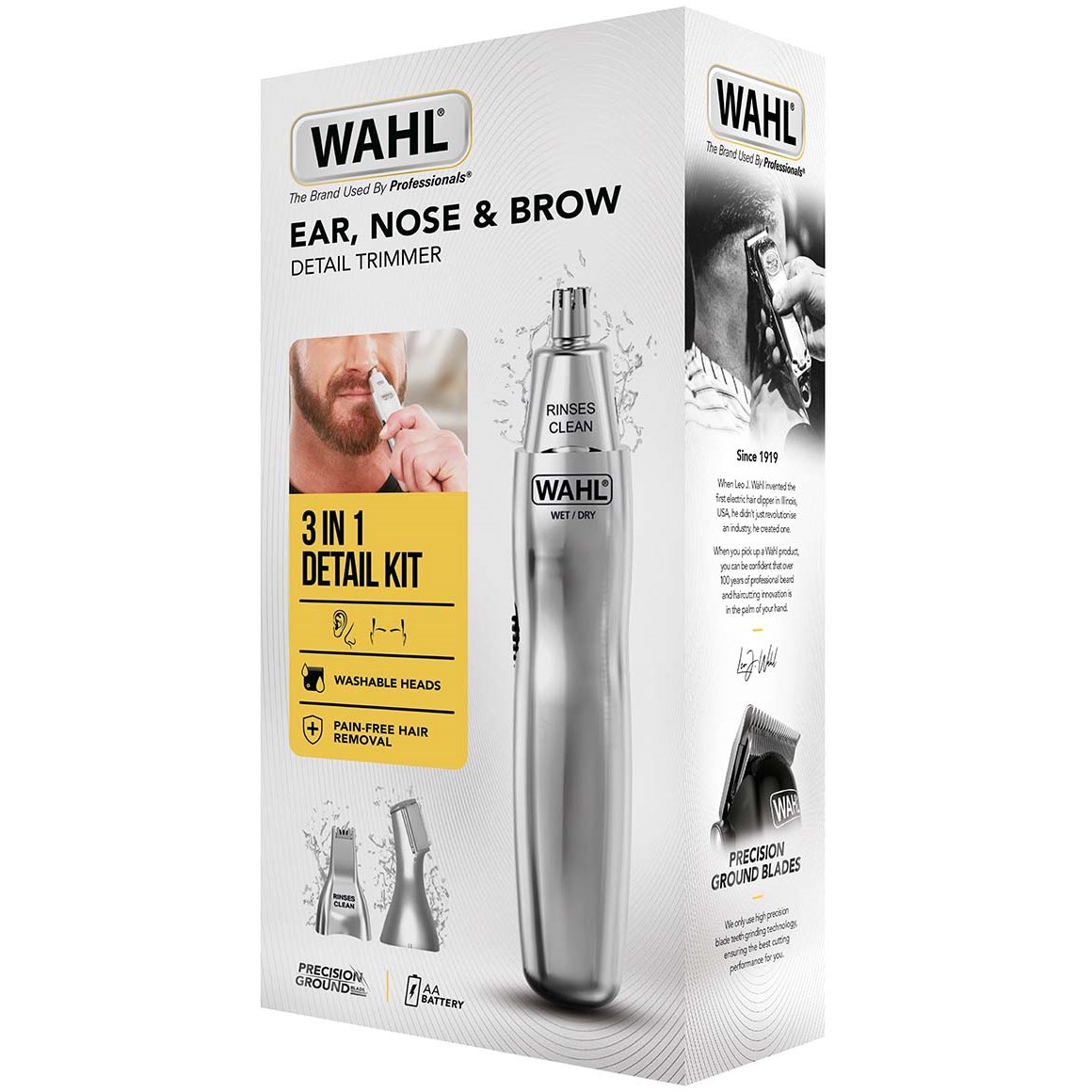 Wahl Ear, Nose & Brow Trimmer, 3 in 1, battery (obrázok 3)