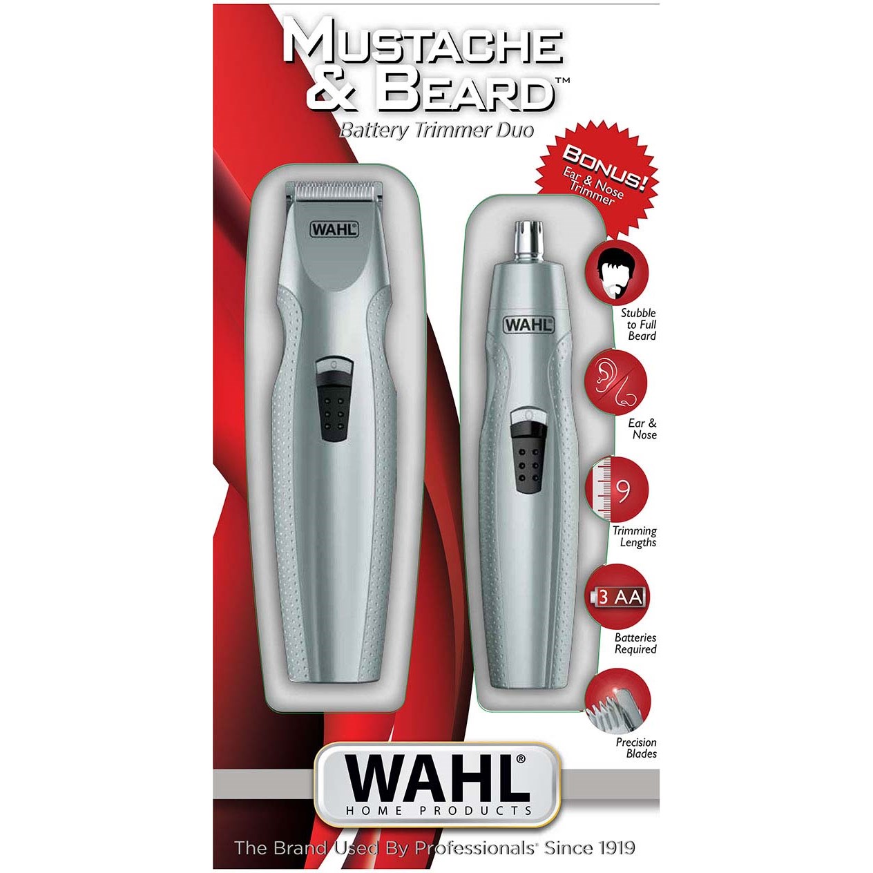 Wahl Mustache & Beard Battery Trimmer Combo (obrázok 6)