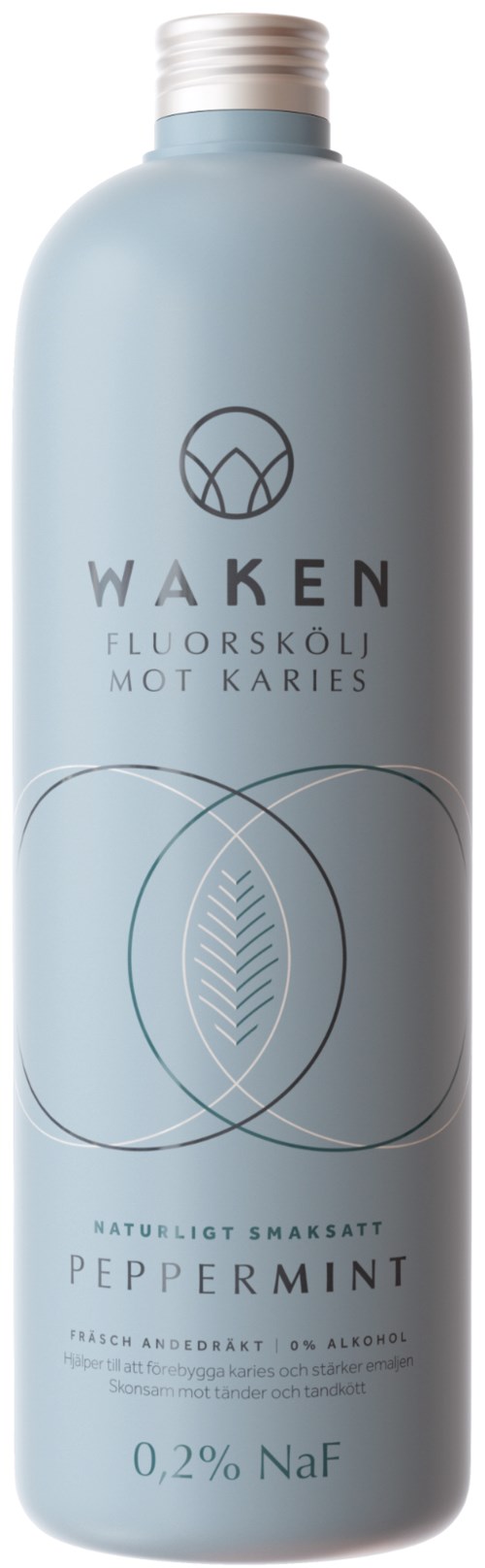 Waken Fluorskölj Pepparmint 500 ml