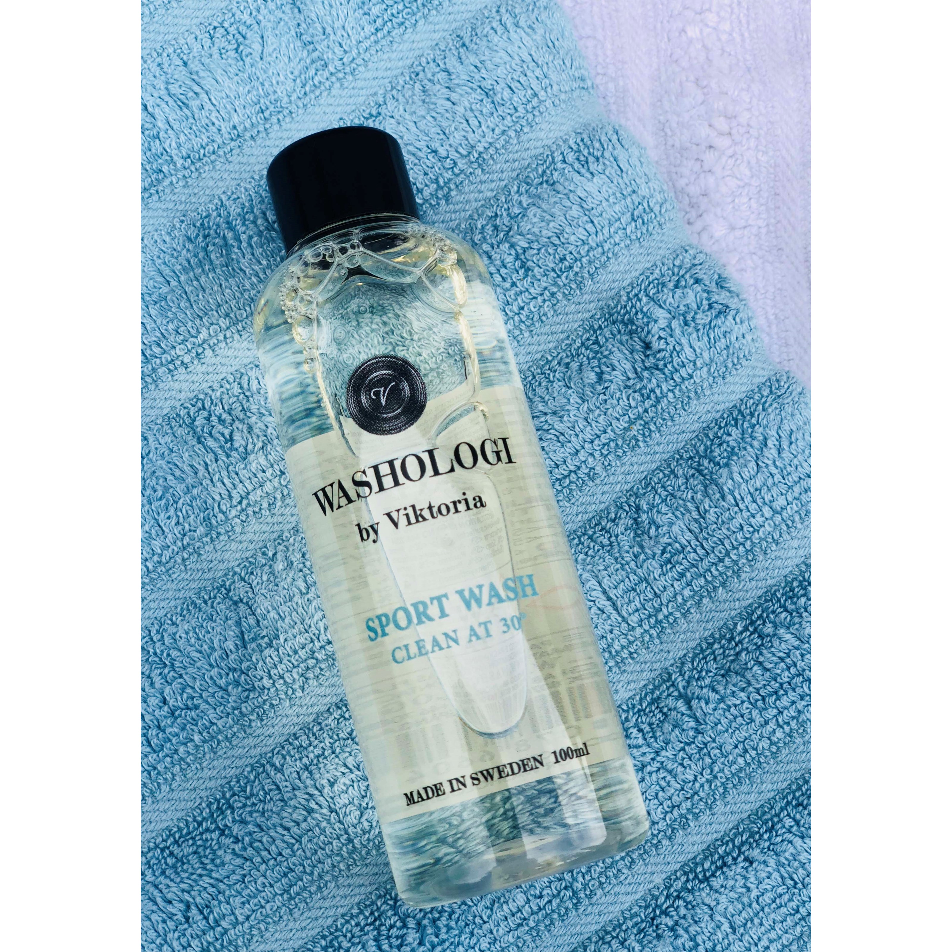 Alternativ bild 1 för Washologi Travel Bottle Sport Wash 100 ml
