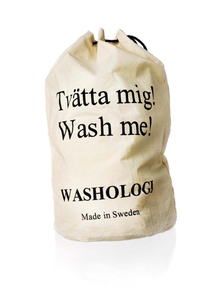 Washologi Travel Washing Bag in Organic Cotton