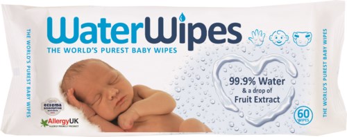Water Wipes Baby Wipes 12 x 60 Wipes - Ghaydaa Medical Store