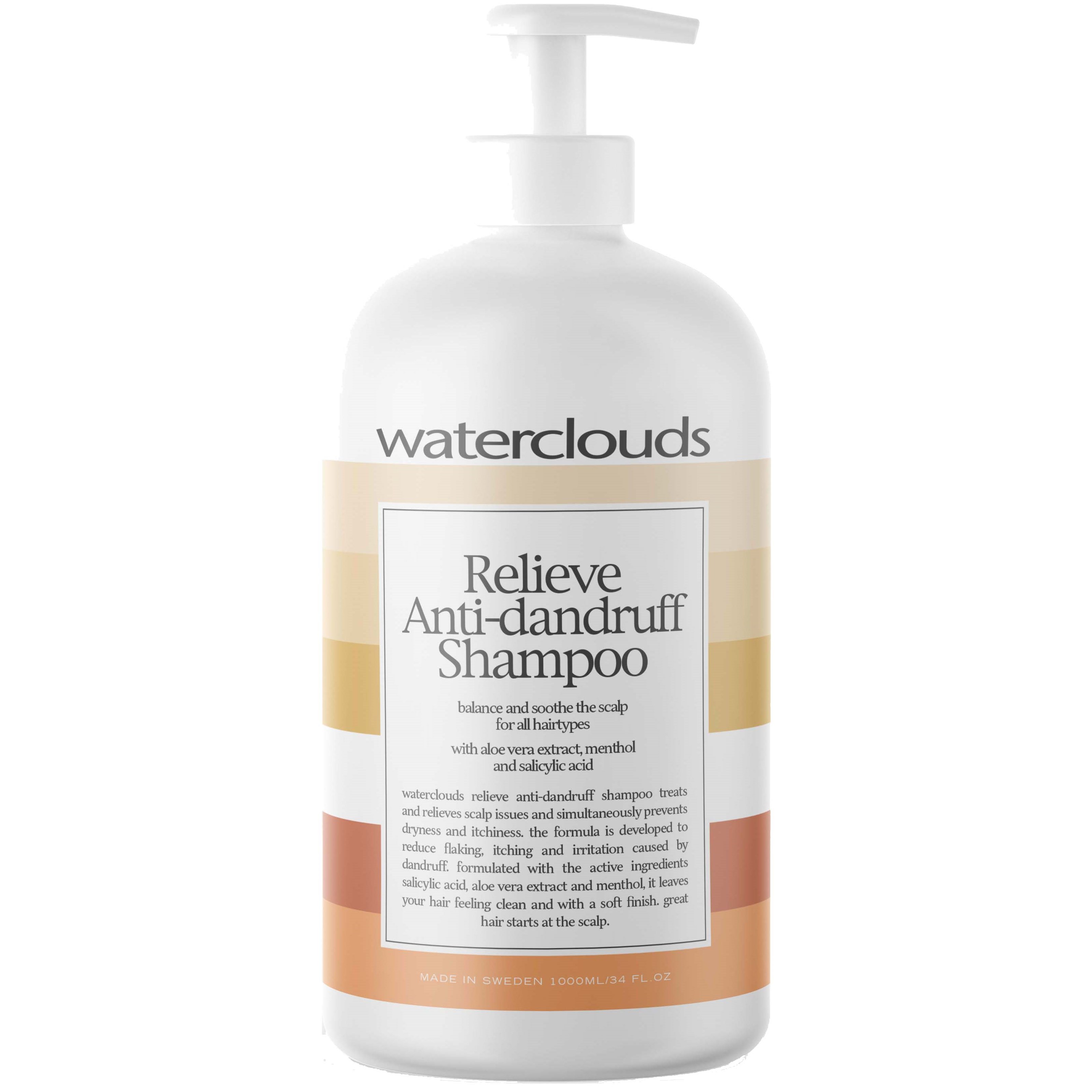 Bilde av Waterclouds Relieve Anti-dandruff Shampoo 1000 Ml