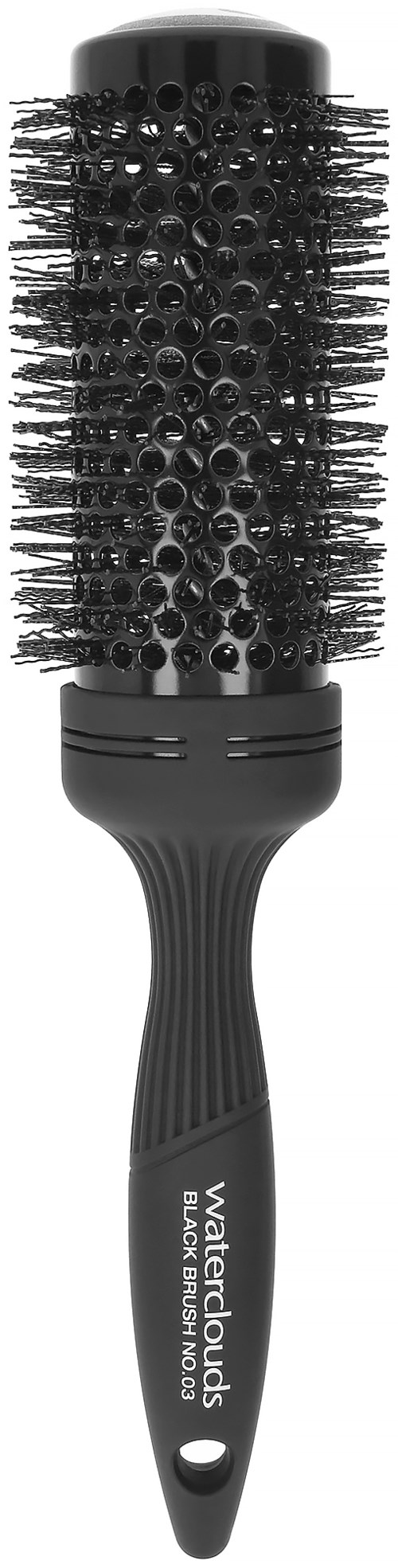 Waterclouds Black Brush No.03 Ceramic Hot Curling Brush 43Ø 43 mm
