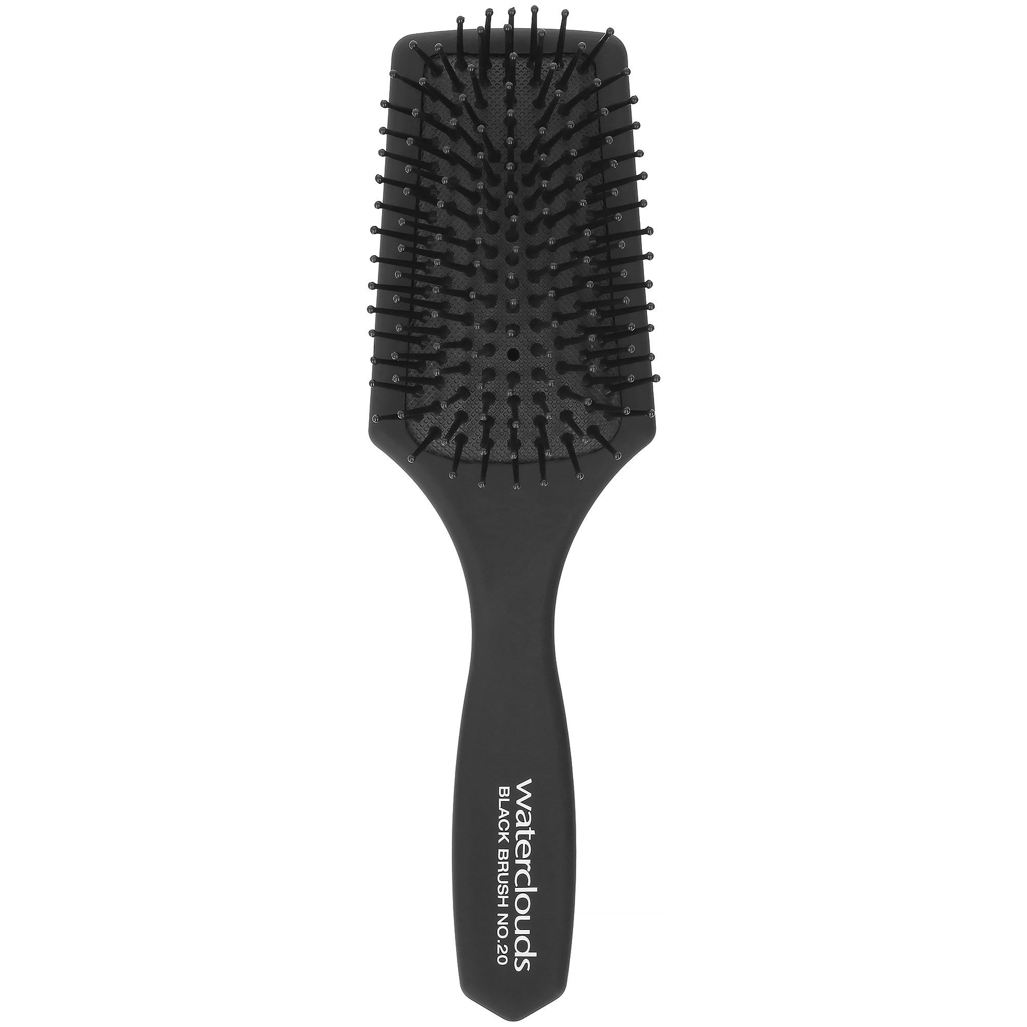 Waterclouds Black Brush no.20 Medium Paddle Brush M