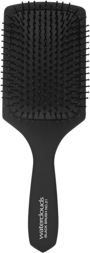 Waterclouds Black Brush 21 Paddle Brush