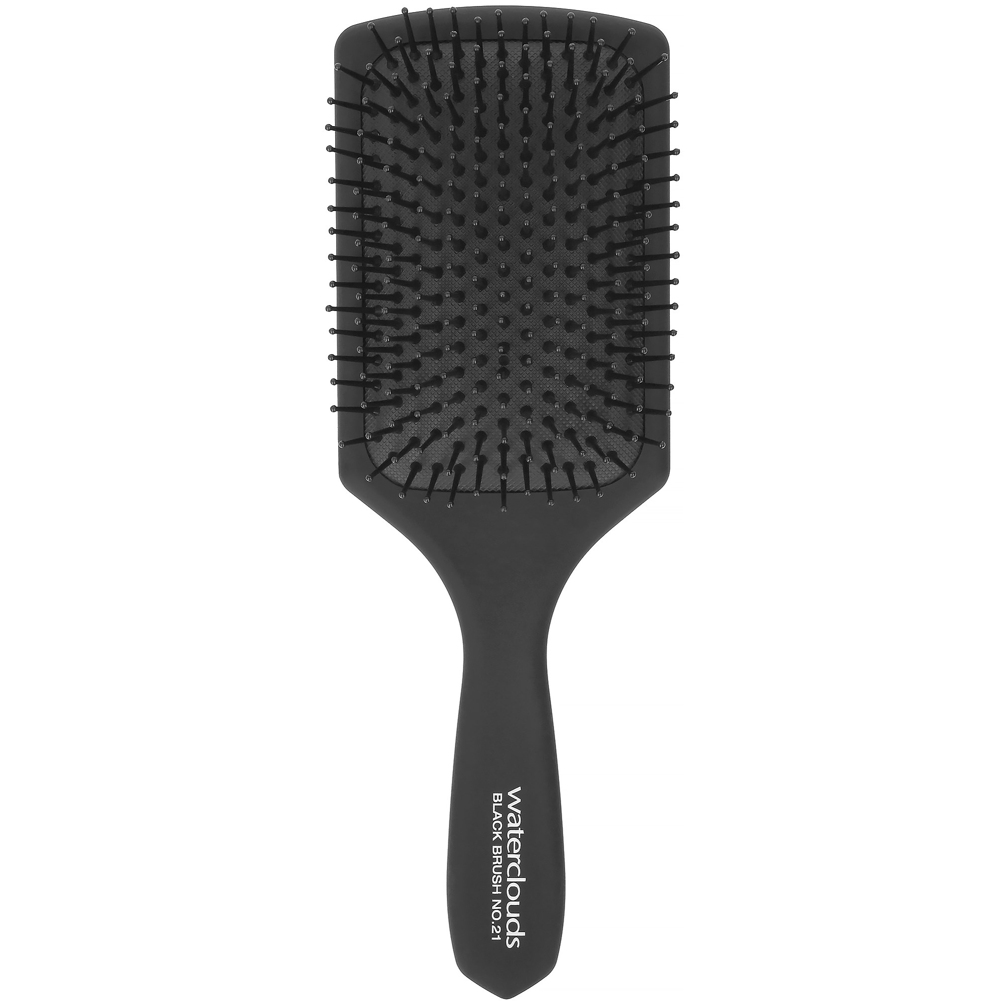 Waterclouds Black Brush no.21 Large Paddle Brush L