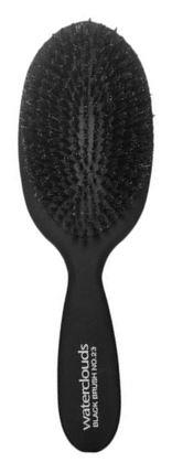 Waterclouds Black Brush 23 Real Oval