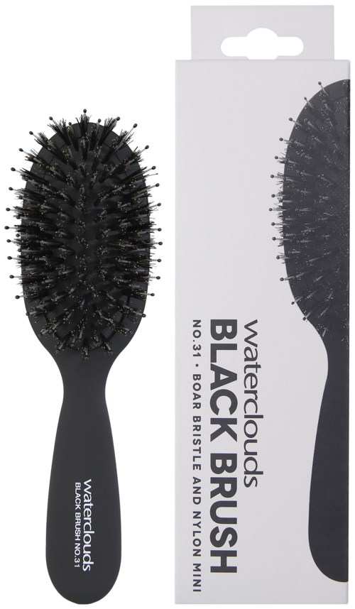 Waterclouds Black Brush no.31 Boar Bristle and Nylon Brush Mini