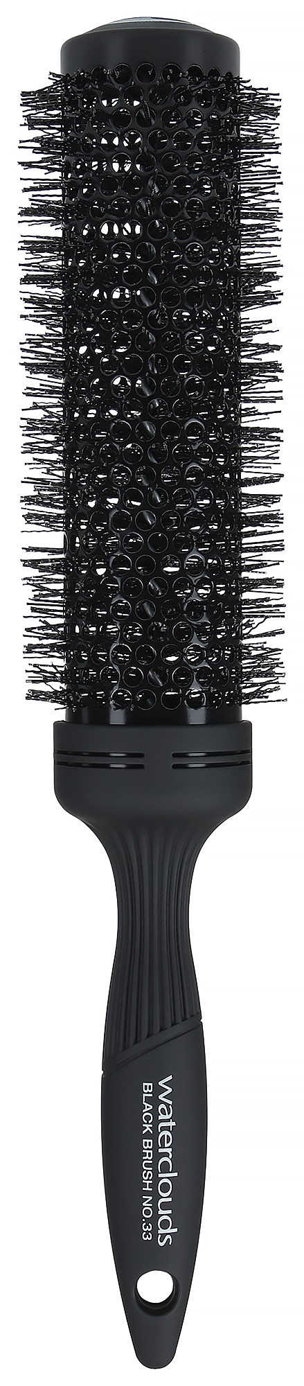 Waterclouds Black Brush No.33 Xtra Long Ceramic Hot Curling Brush 43Ø 43