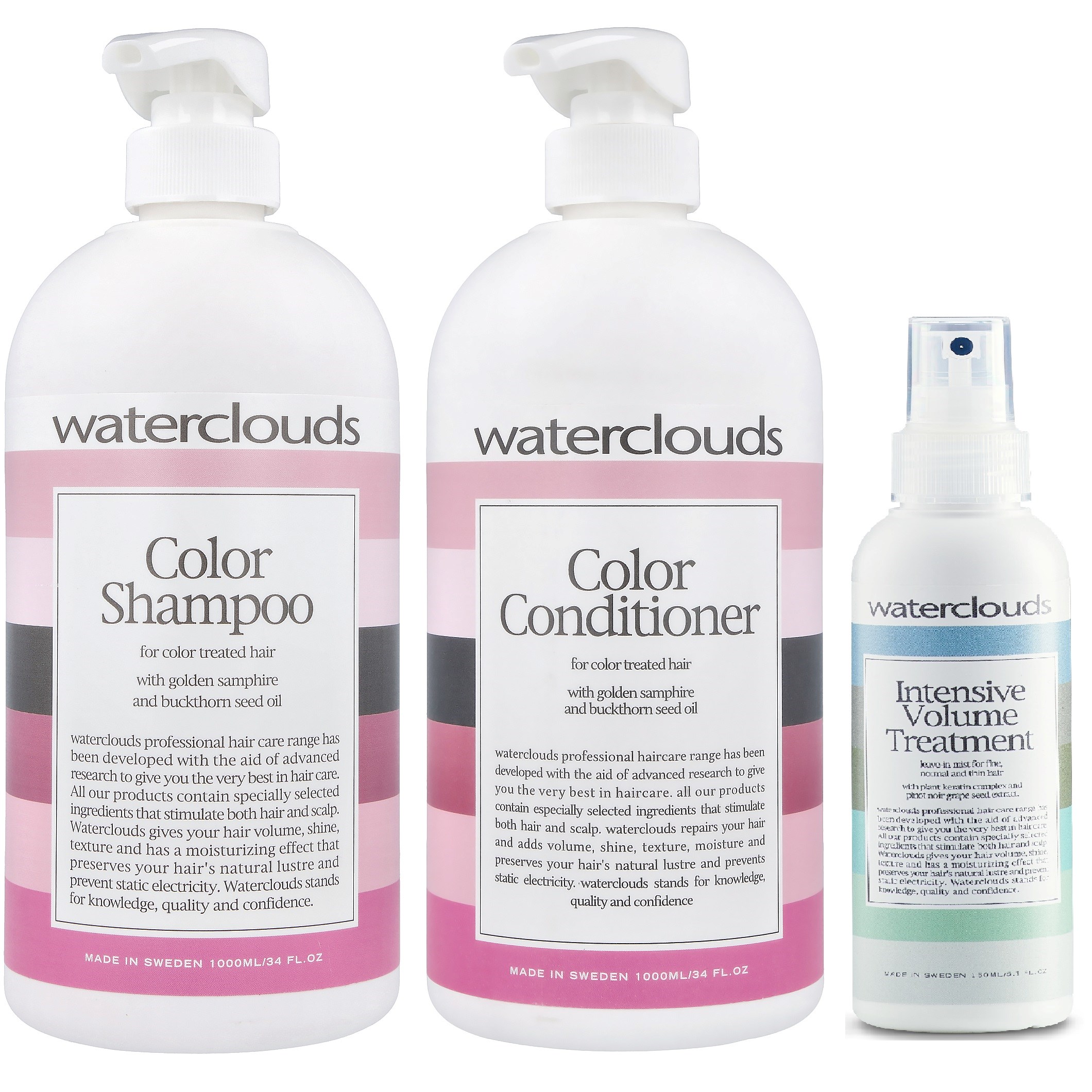 Waterclouds Color Jumbo Trio