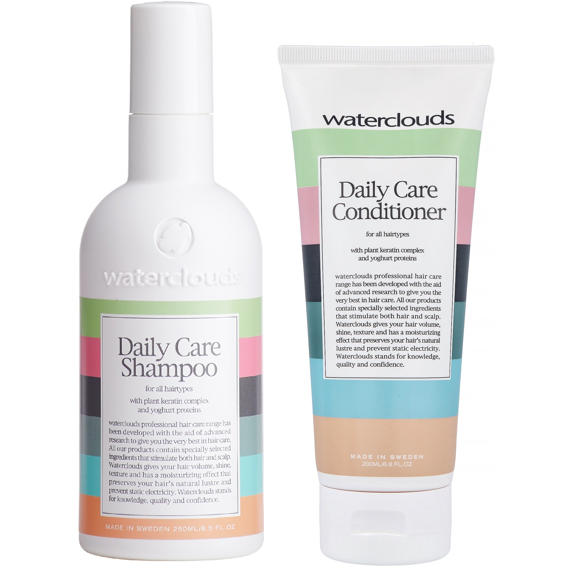 Waterclouds Daily Care Shampoo 250 ml & Conditioner 200 ml