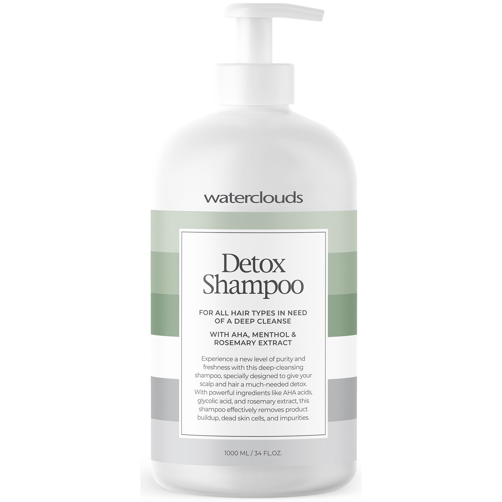 Waterclouds Detox Shampoo 1000 ml