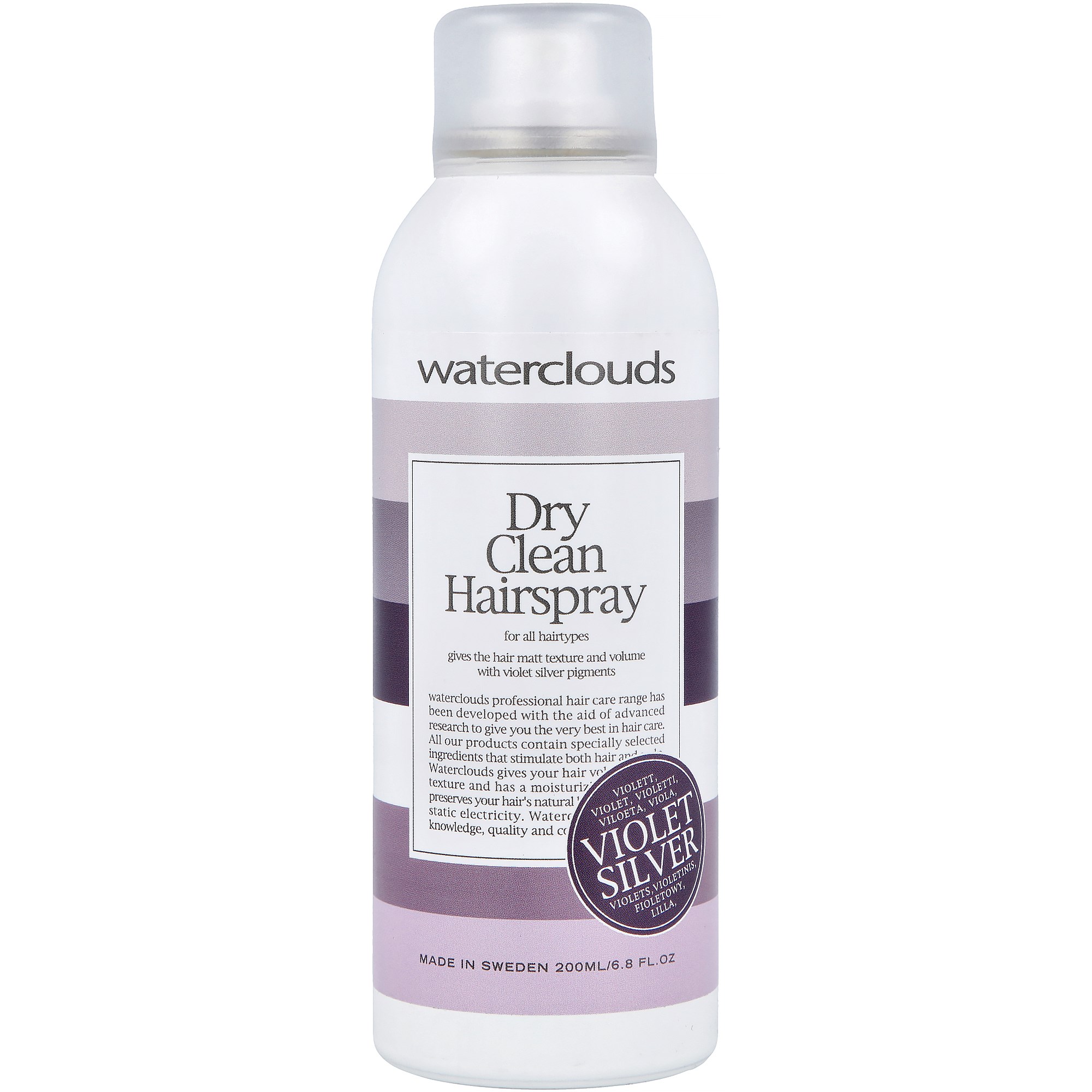 Läs mer om Waterclouds Dry Clean Violet Silver 150 ml