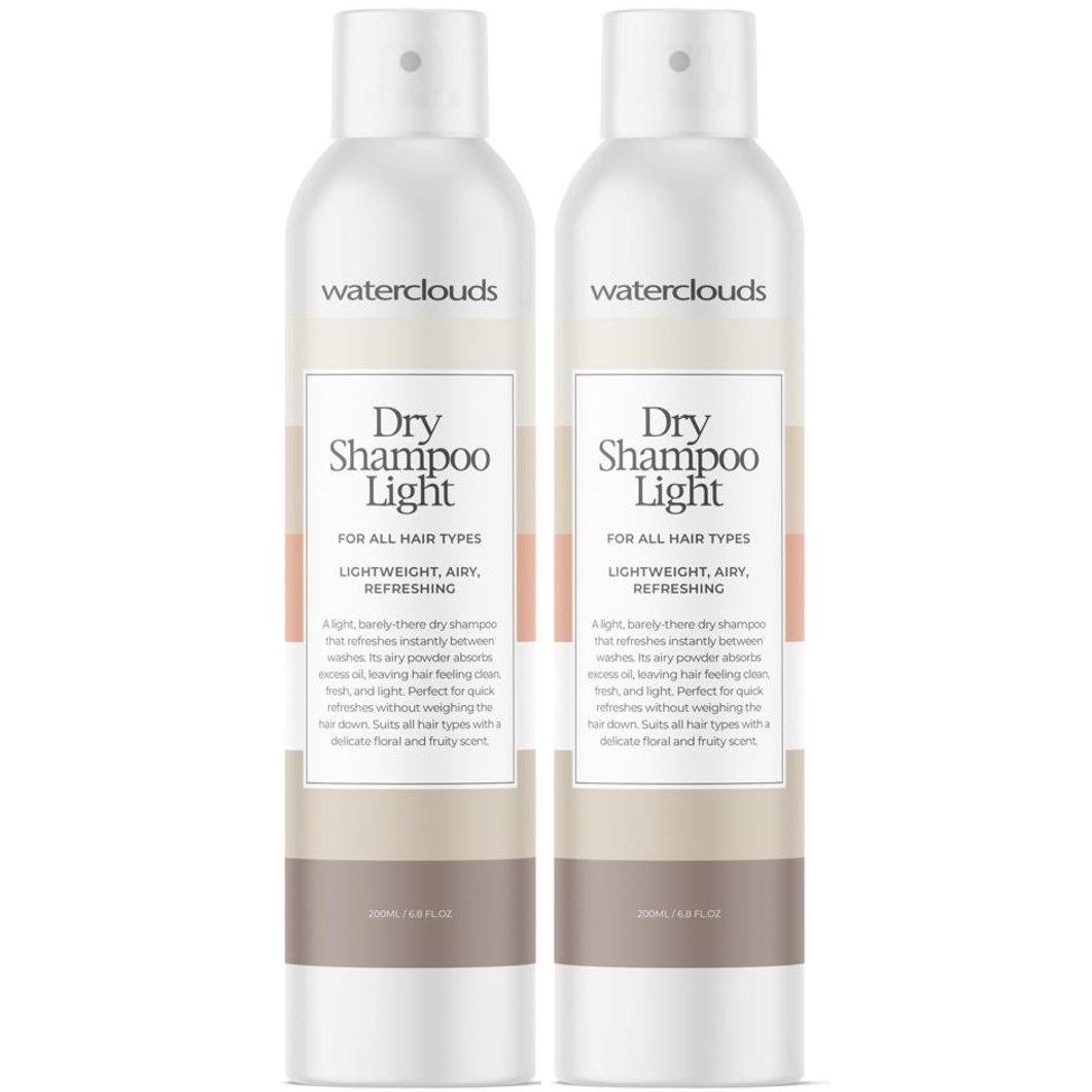 Waterclouds Dry Shampoo Light 2 x 200 ml