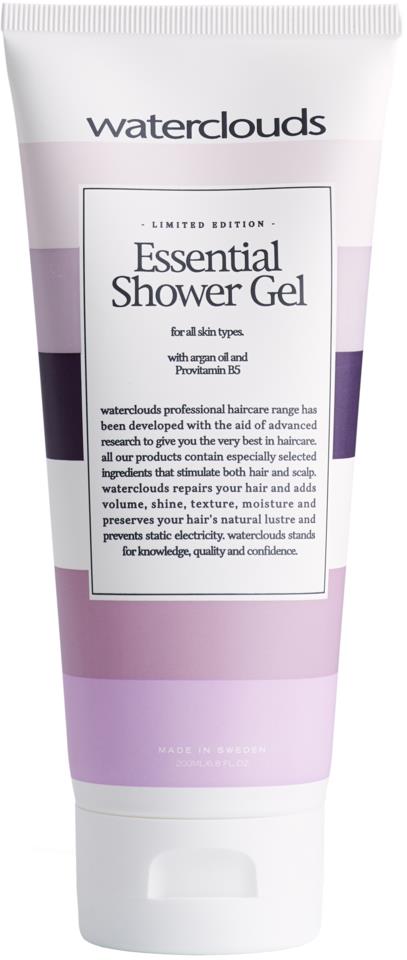 Waterclouds Essential Showergel Violet 200ml