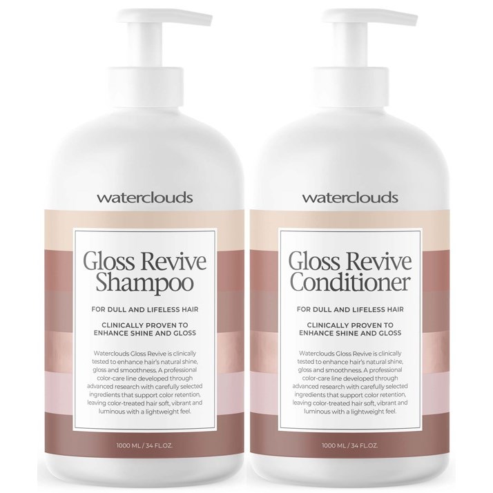 Waterclouds Shampoo 1000 ml & Conditioner 1000 ml