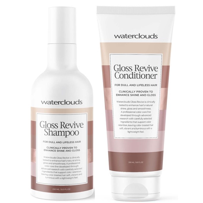 Waterclouds Shampoo 250 ml & Conditioner 200 ml