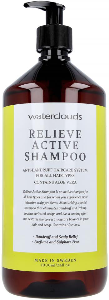 Waterclouds Relieve Active Climbazole Shampoo 1000 ml