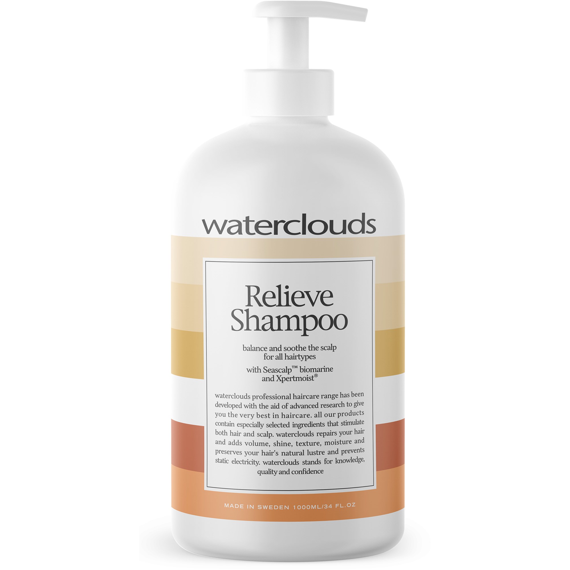 Waterclouds Relieve Shampoo 1000 ml billede