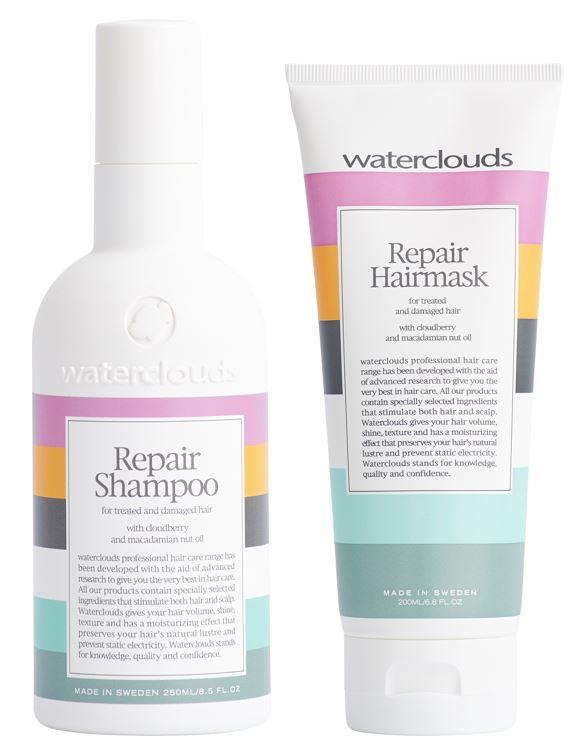 Waterclouds Repair Shampoo 250 ml & Hairmask 200 ml