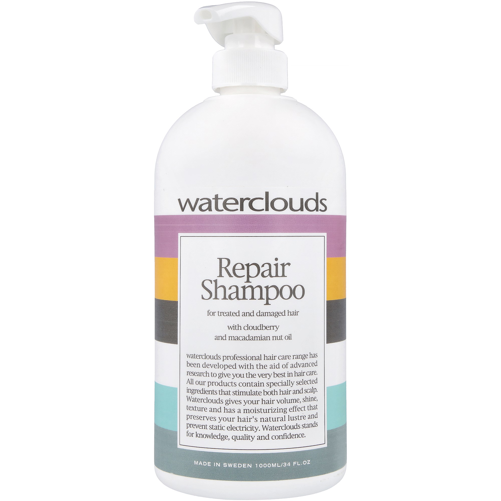Waterclouds Repair Shampoo 1000 ml billede