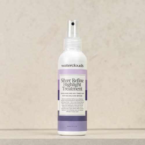 Несмываемый спрей-кондиционер Waterclouds Silver Refine Highlight Treatment против желтизны, для светлых волос, 150 мл — фото 3
