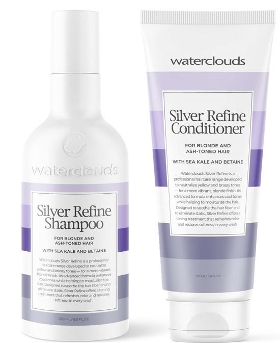 Silver Refine Waterclouds Silver Refine Shampoo 250 ml & Conditioner 200 ml | lyko.com