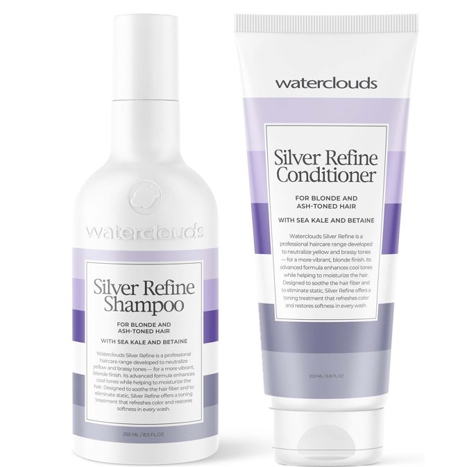 Waterclouds Silver Refine Shampoo 250 ml & Conditioner 200 ml
