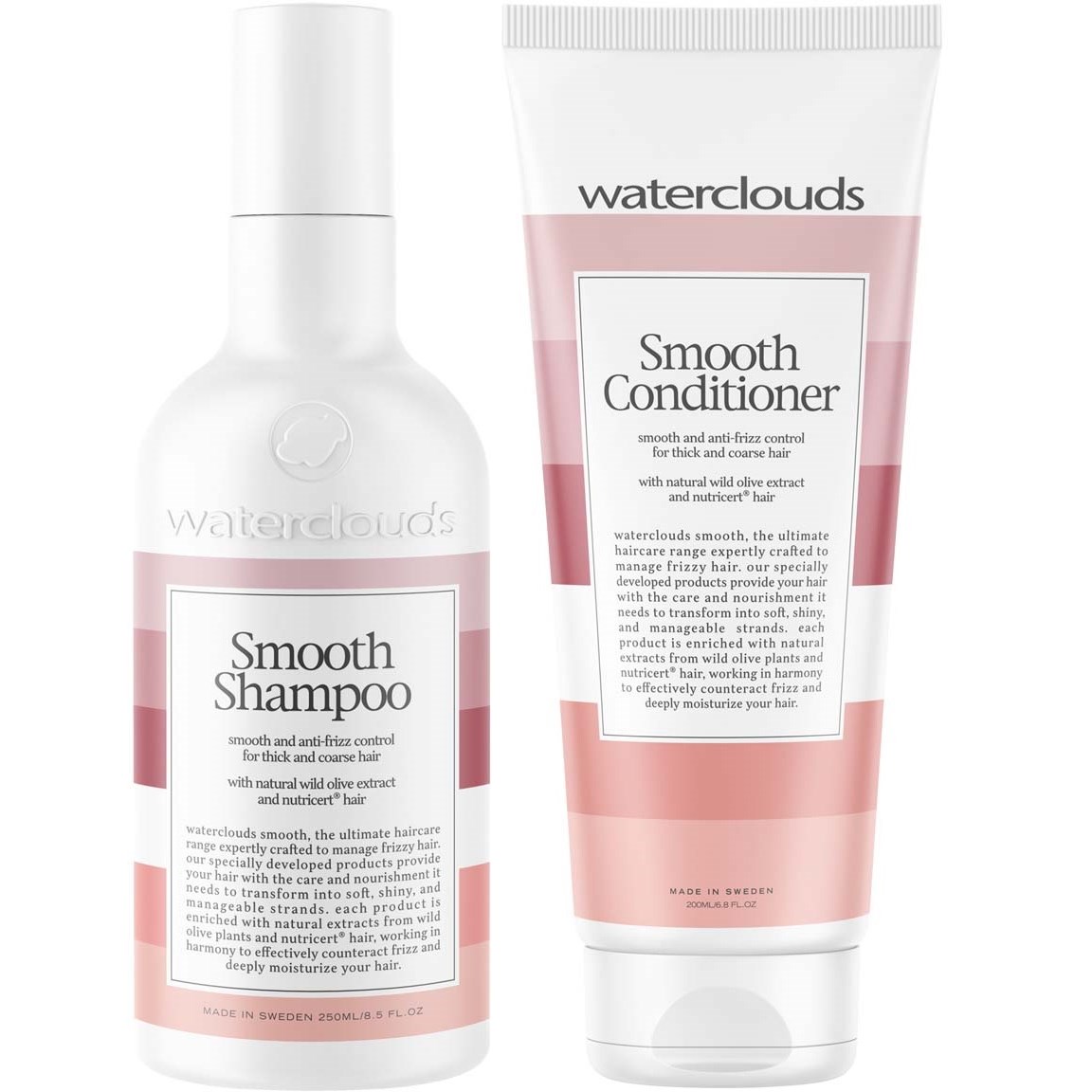 Waterclouds Smooth Shampoo 250 ml & Conditioner 200 ml